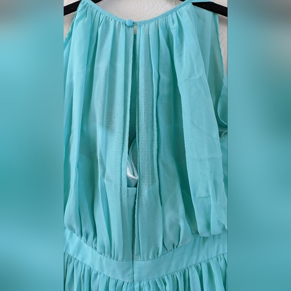 AW Dessa Bridesmaid Prom Formal Special Occasion Wedding Guest Dress, 12, Blue - Picture 7 of 7